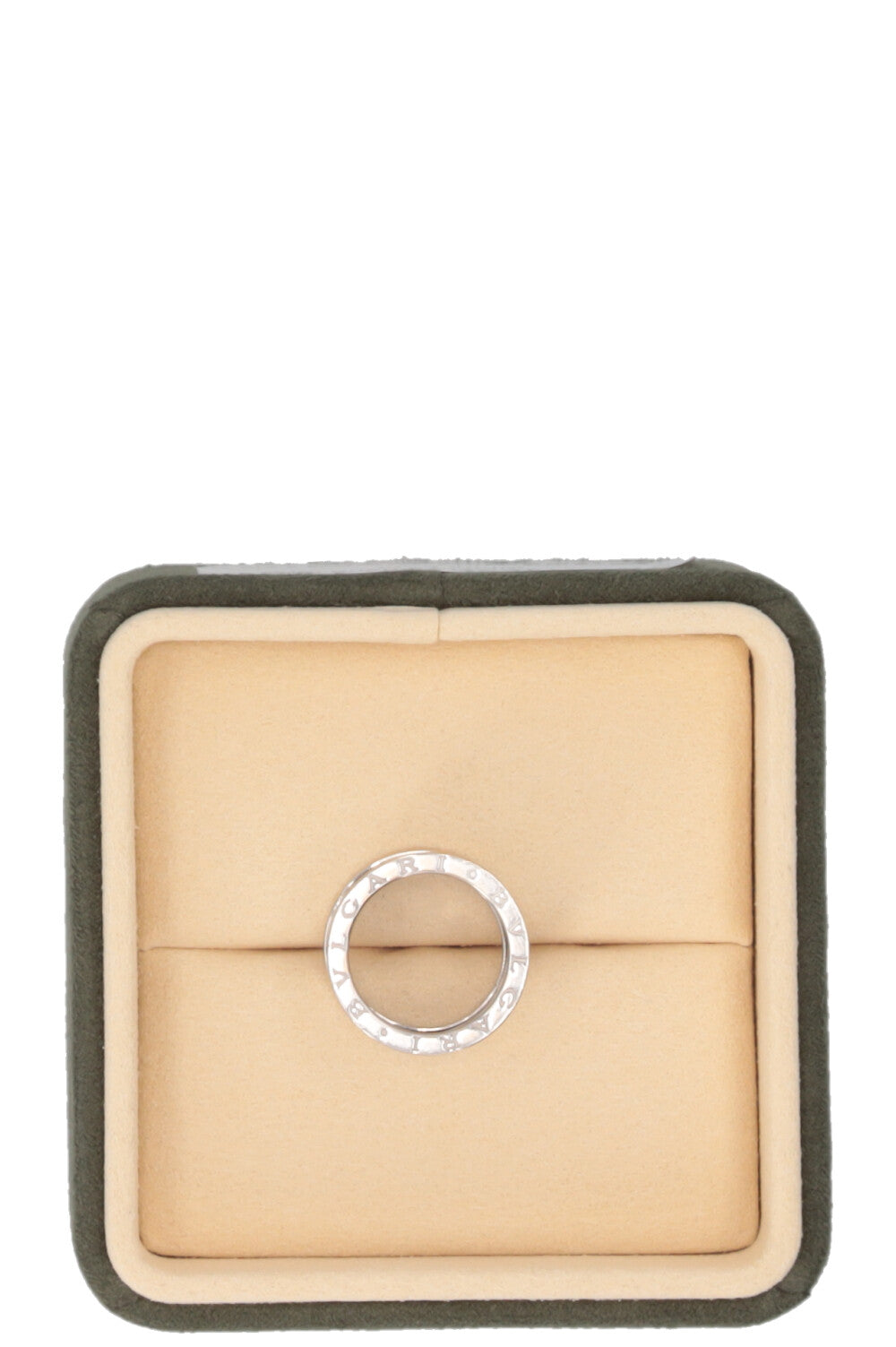 BVLGARI B.Zero 4 Band Ring White Gold