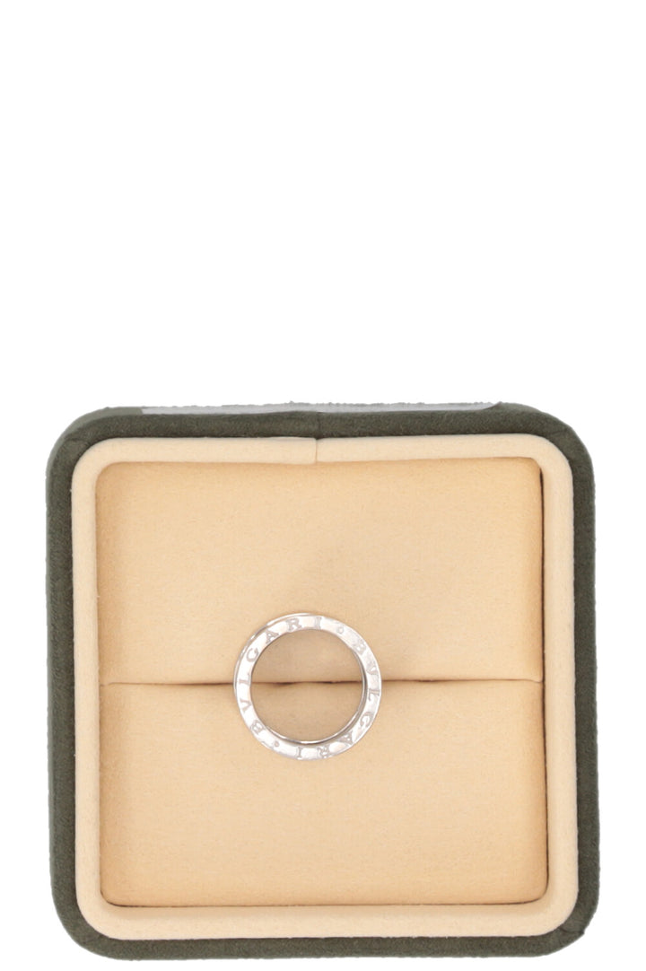 BVLGARI B.Zero 4 Band Ring White Gold