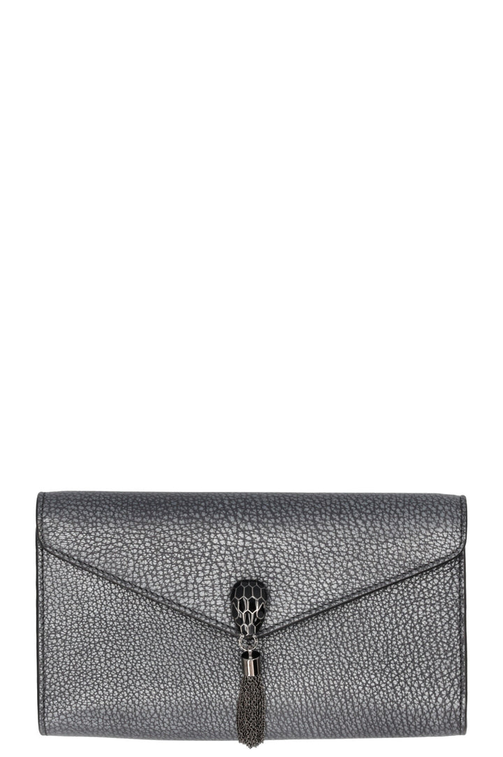 BVLGARI Serpenti Tassel WOC Karung Grey