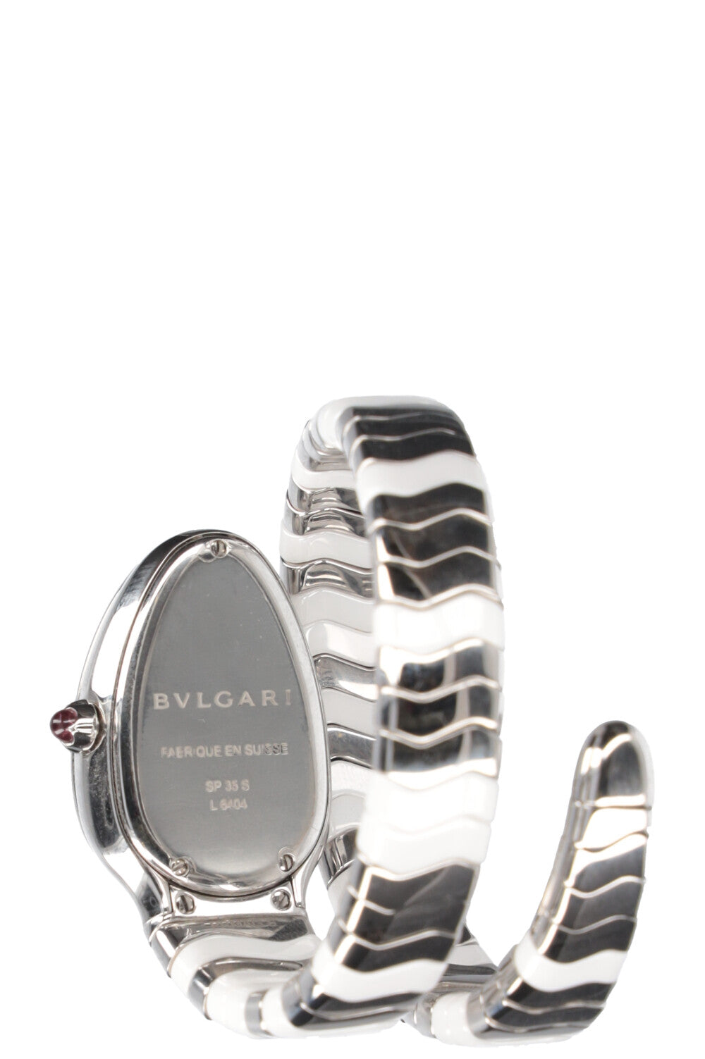 BVLGARI Serpenti Tubogas SP35S Watch Ceramic Steel