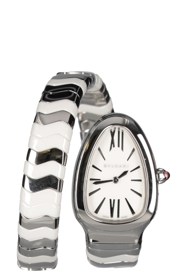 Montre BVLGARI Serpenti Tubogas SP35S Céramique Acier