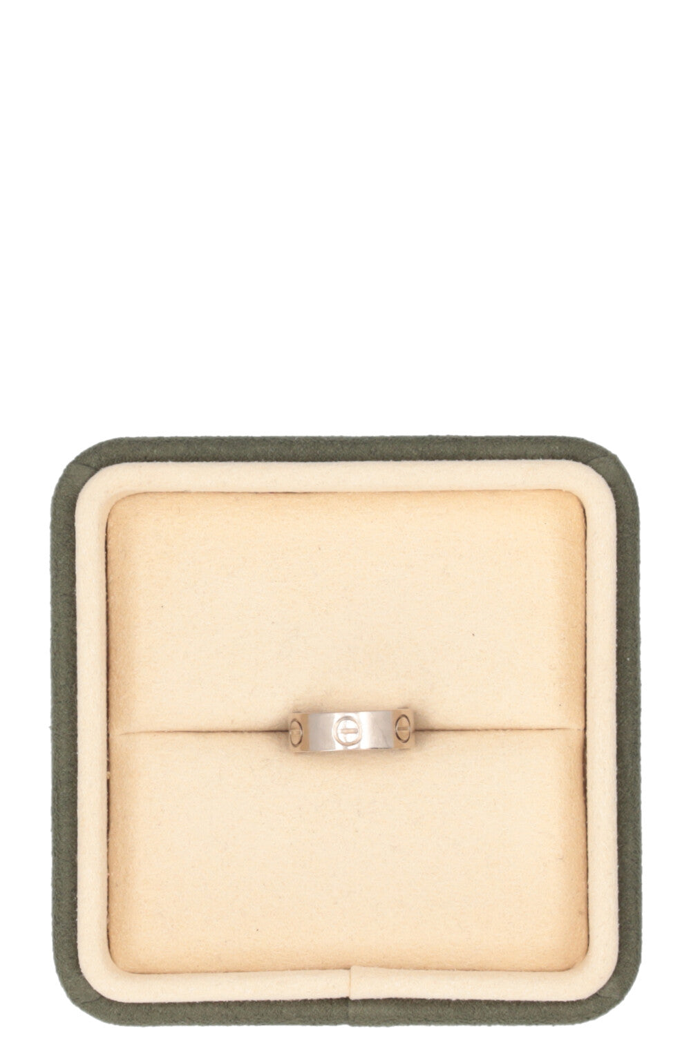 CARTIER Classic Love Ring 18K White Gold