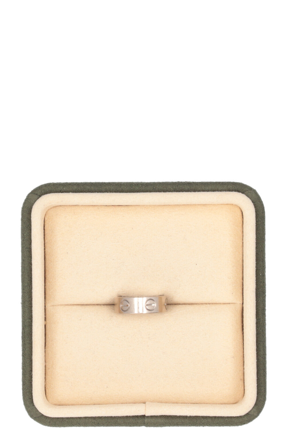 CARTIER Classic Love Ring 18K White Gold