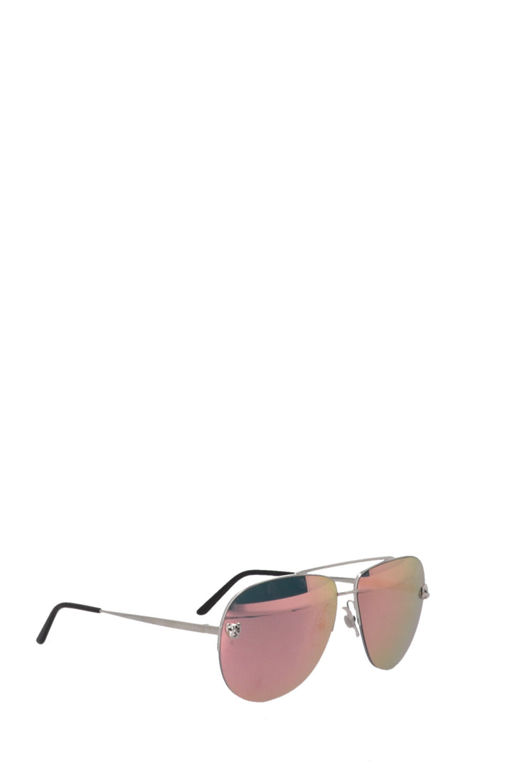 CARTIER Mirror Aviator Sunglasses