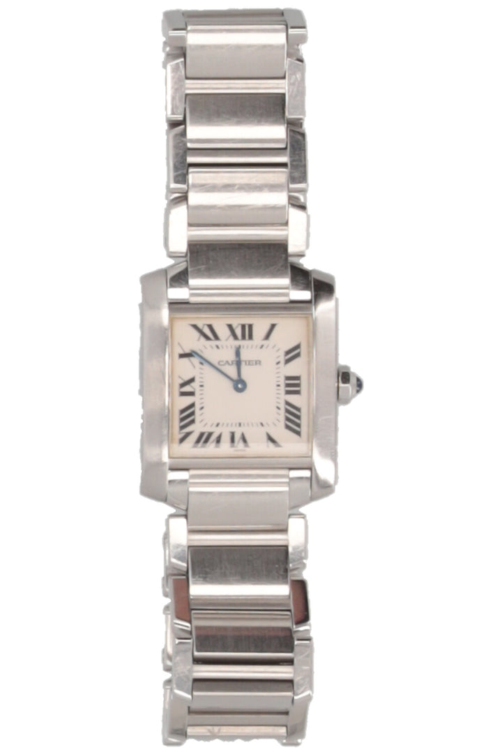 CARTIER Tank Française Watch Steel
