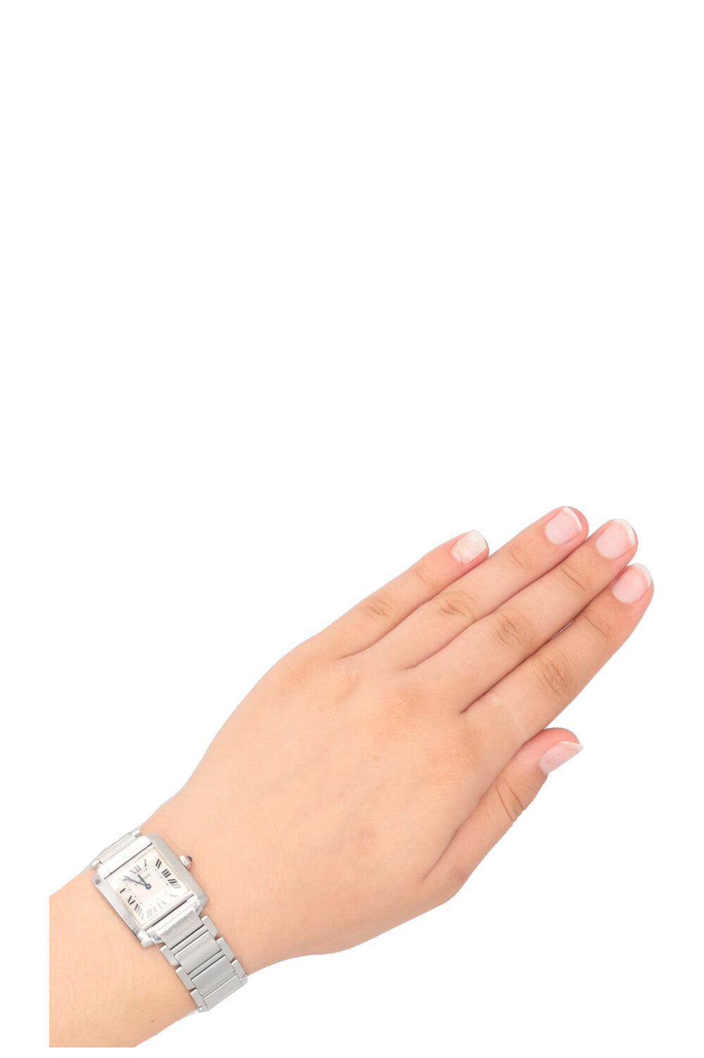 CARTIER Tank Française Watch Steel