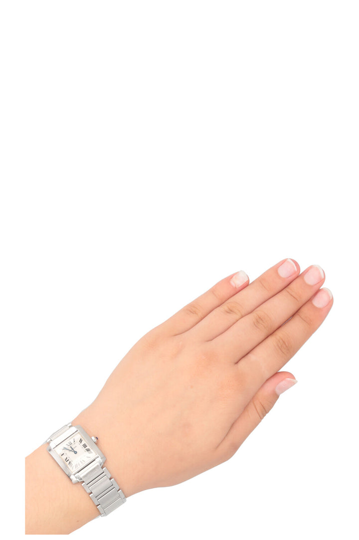 CARTIER Tank Française Watch Steel