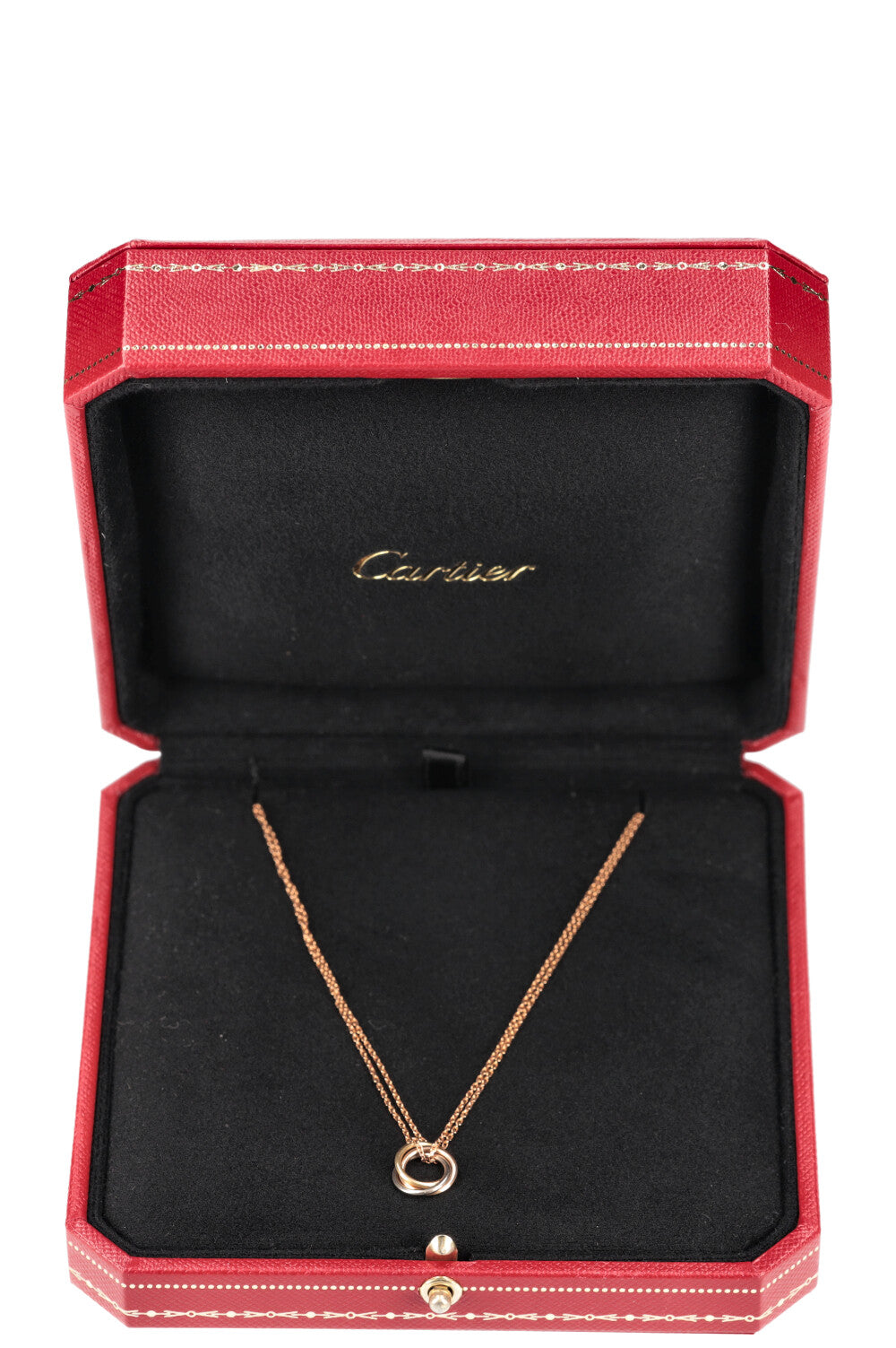 CARTIER Trinity Necklace rose gold – REAWAKE