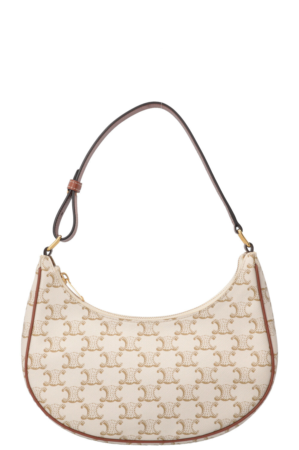 CELINE Ava Triomphe Canvas Ivory