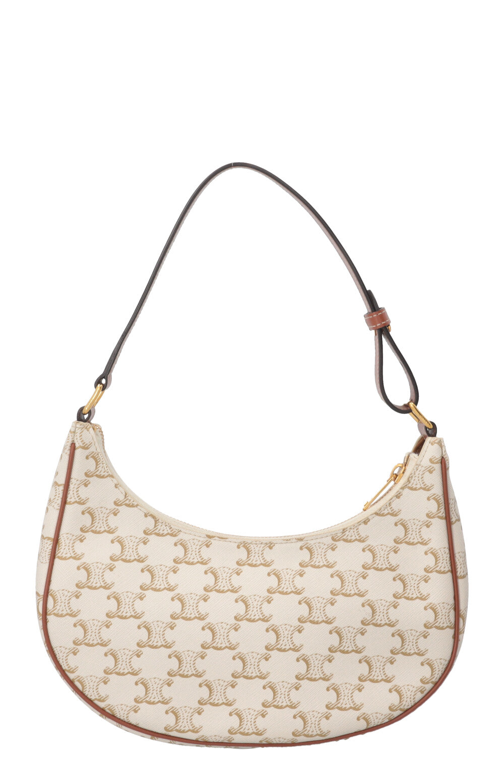 CELINE Ava Triomphe Canvas Ivory