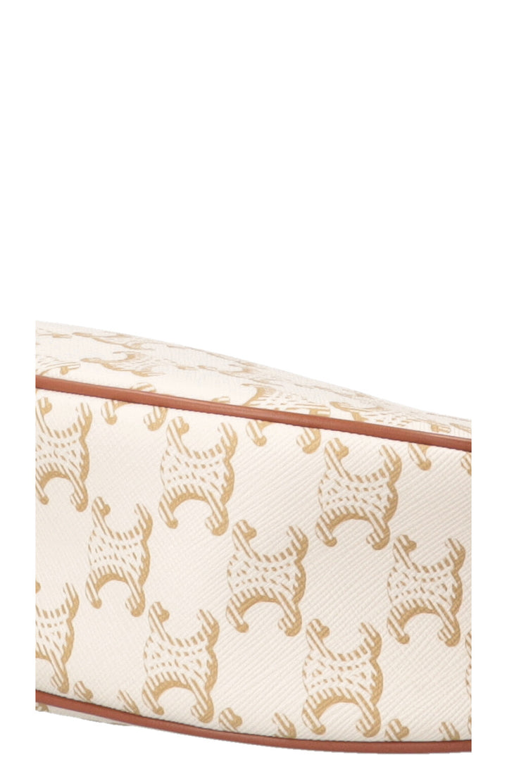 CELINE Ava Triomphe Canvas Ivory