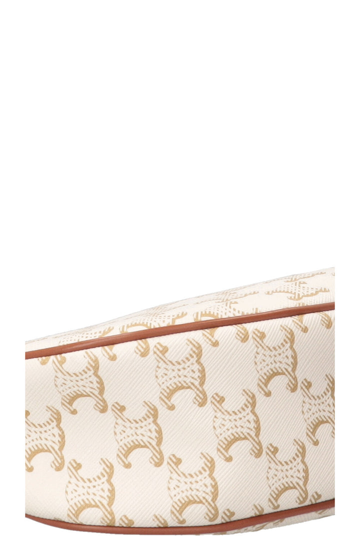 CELINE Ava Triomphe Canvas Ivory