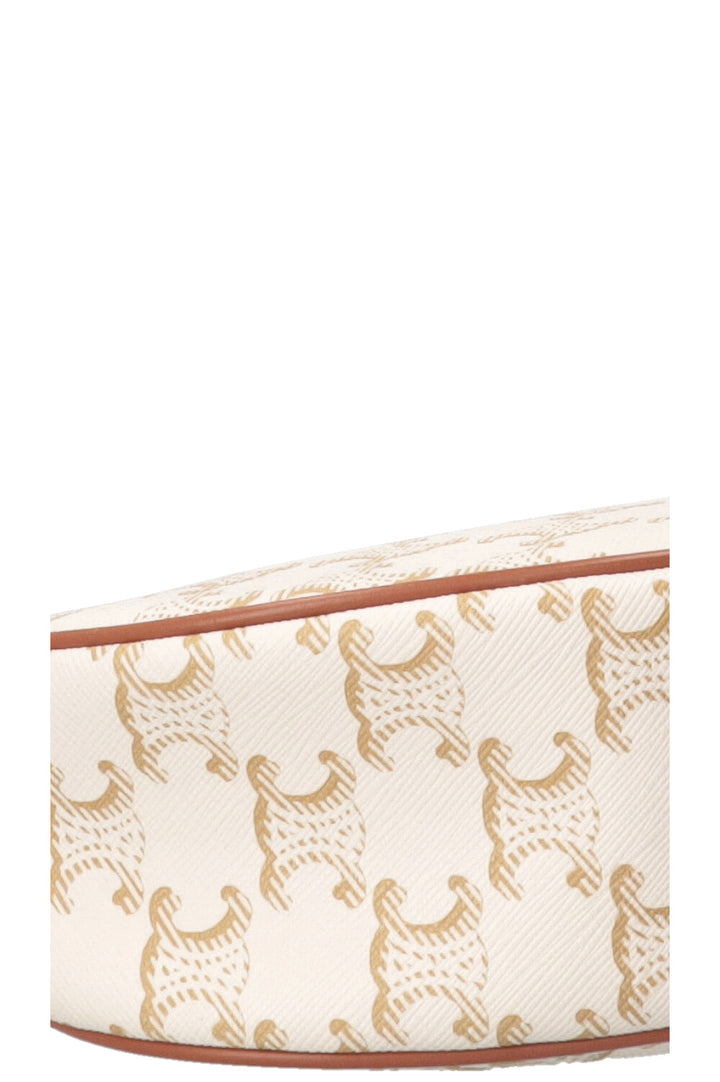 CELINE Ava Triomphe Canvas Ivory