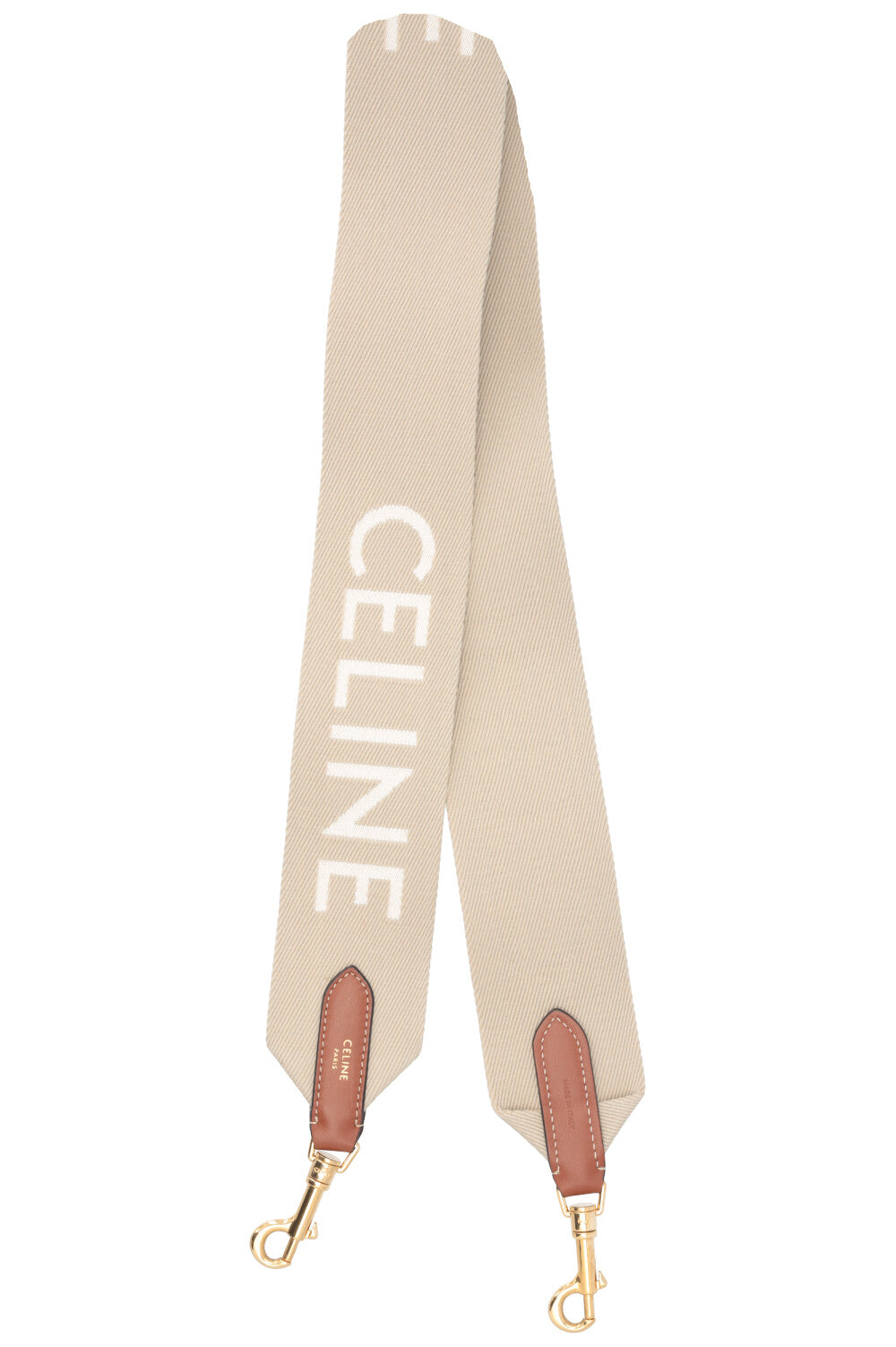 CELINE Bag Strap Canvas Beige Canvas Beige