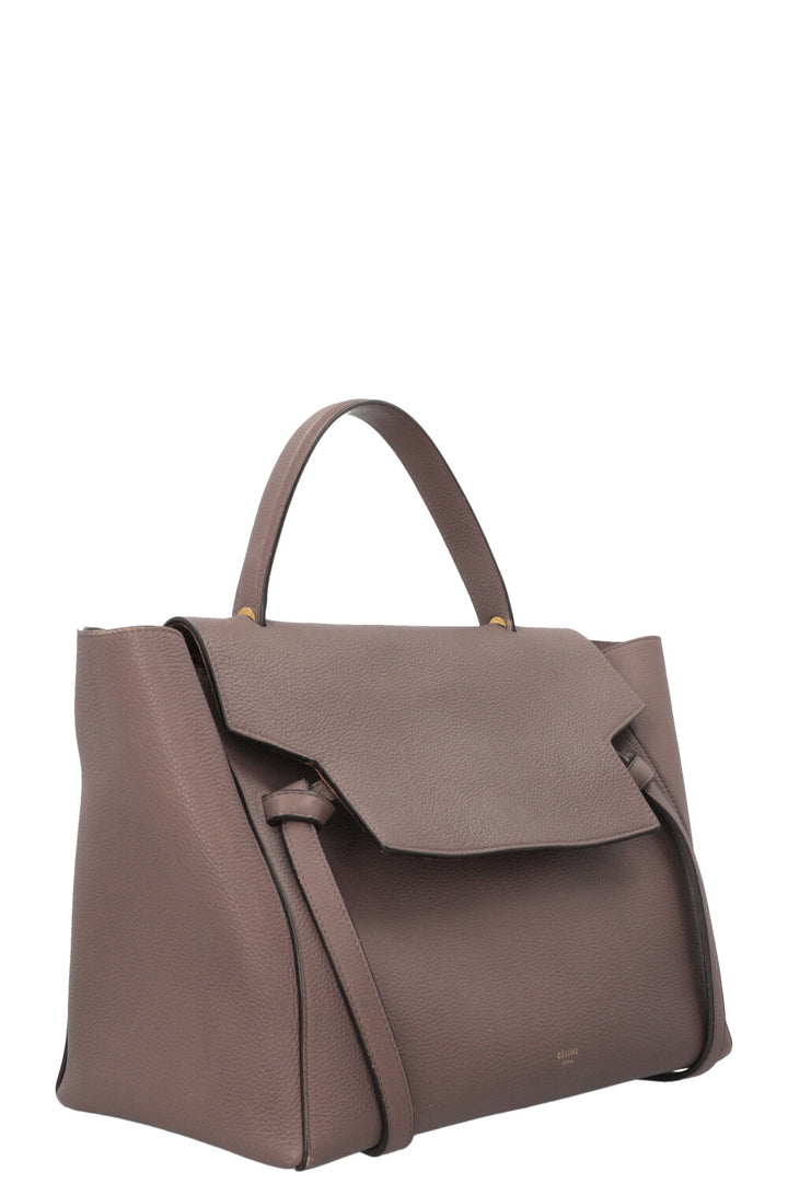 CELINE Belt Bag Mini Leather Taupe