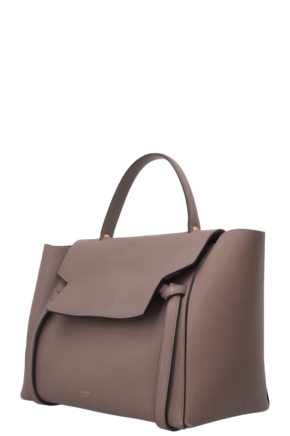CELINE Belt Bag Mini Leather Taupe