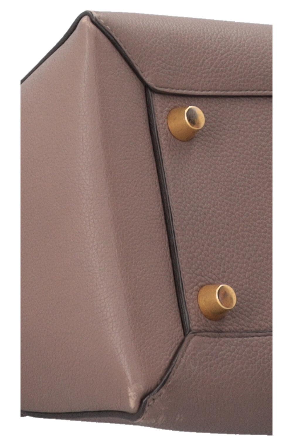 CELINE Belt Bag Mini Leather Taupe