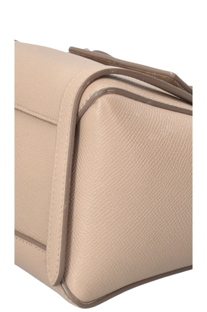 CELINE Belt Bag Nano Cuir Beige