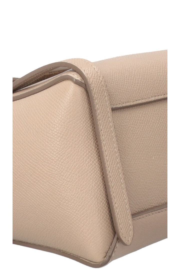 CELINE Belt Bag Nano Cuir Beige
