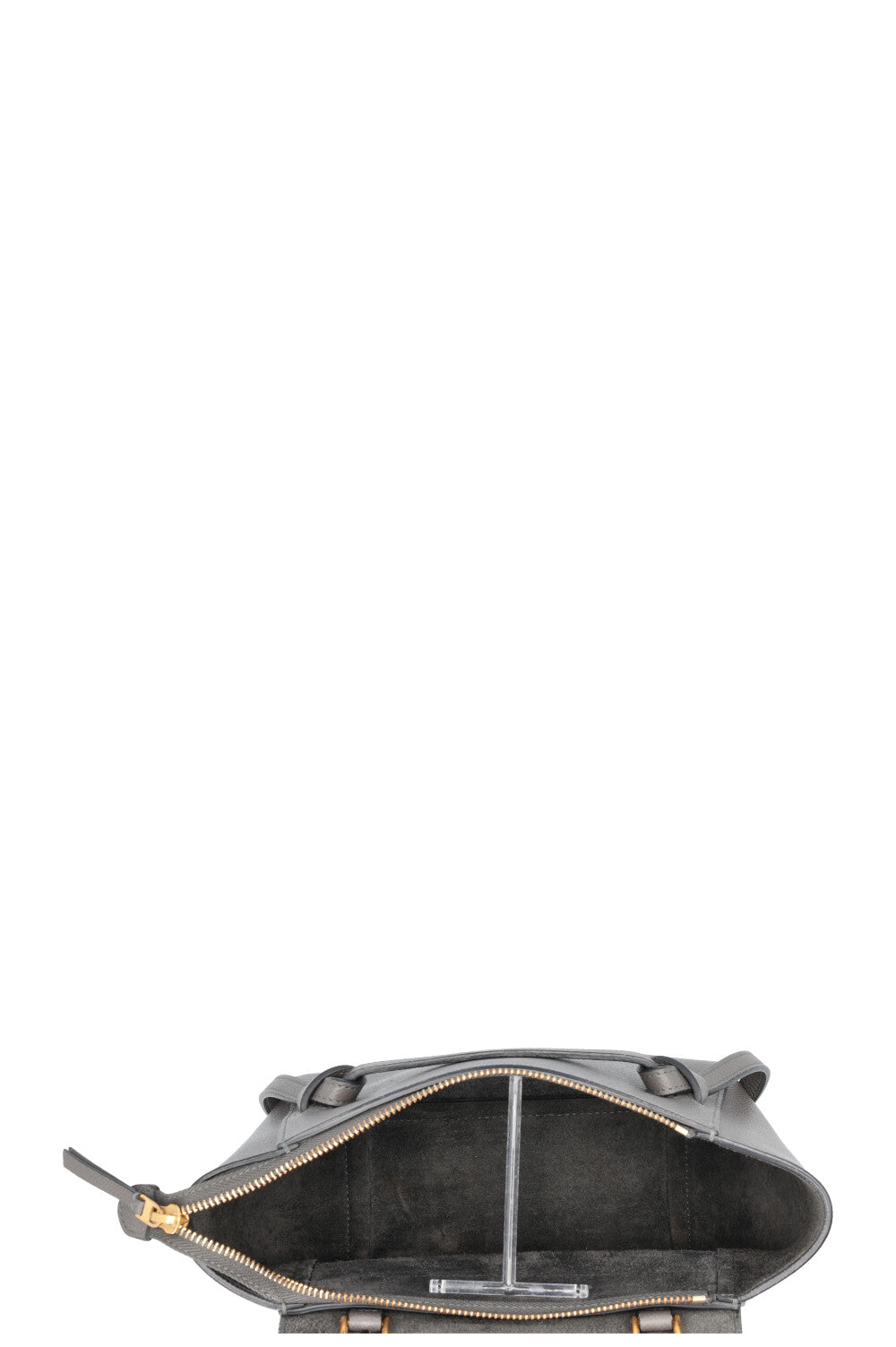 CELINE Belt Bag Nano Cuir Gris