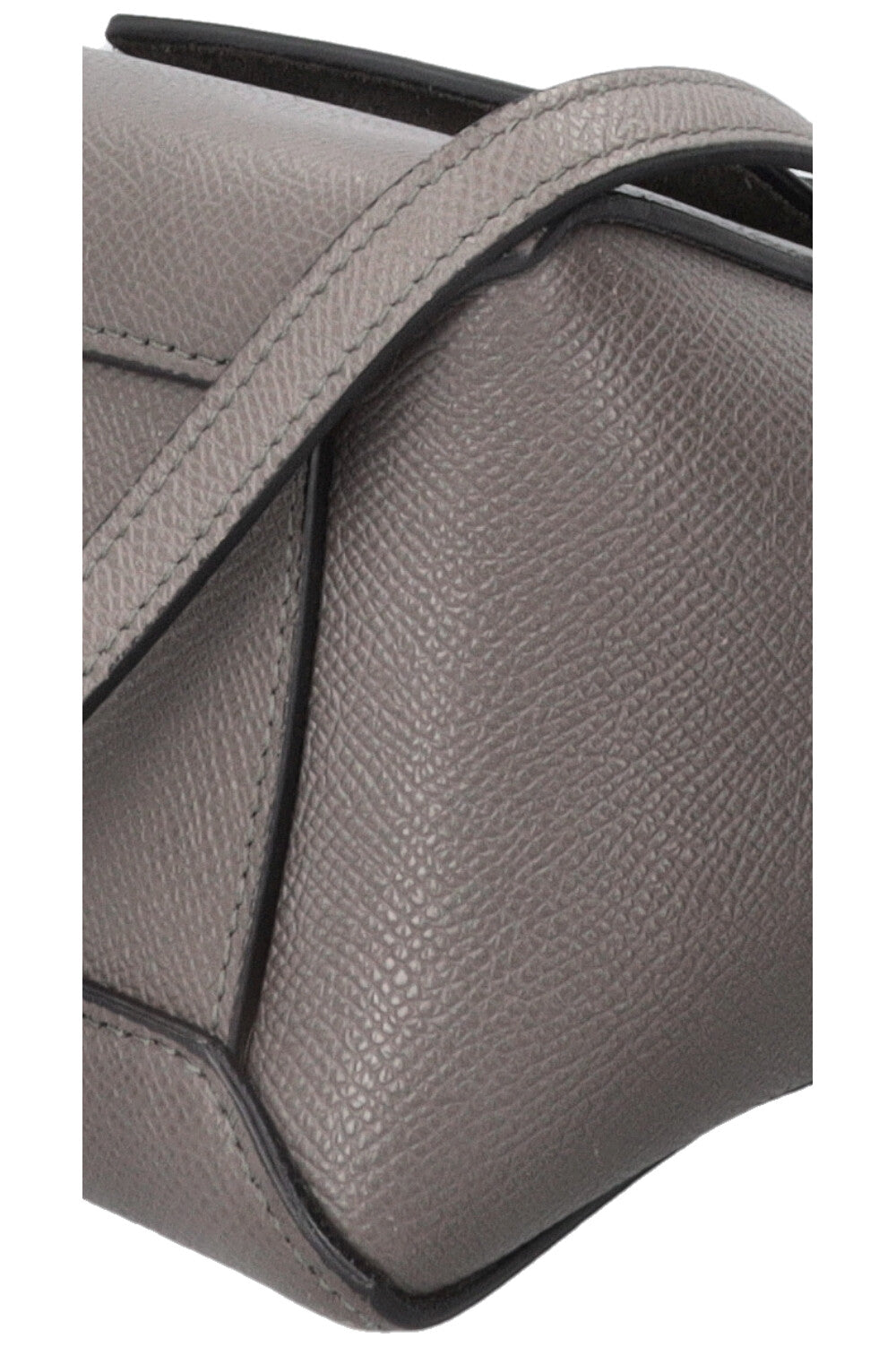 CELINE Belt Bag Nano Cuir Gris