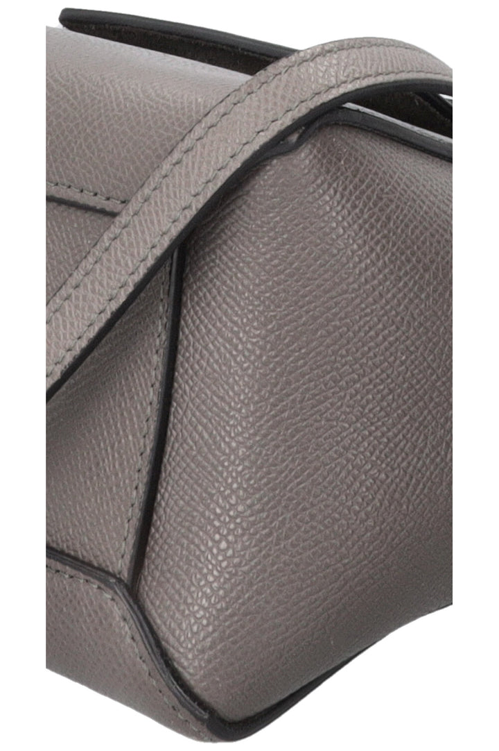 CELINE Belt Bag Nano Cuir Gris
