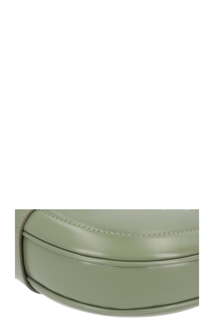 CELINE 16 Besace Crossbody Bag in Green Leather