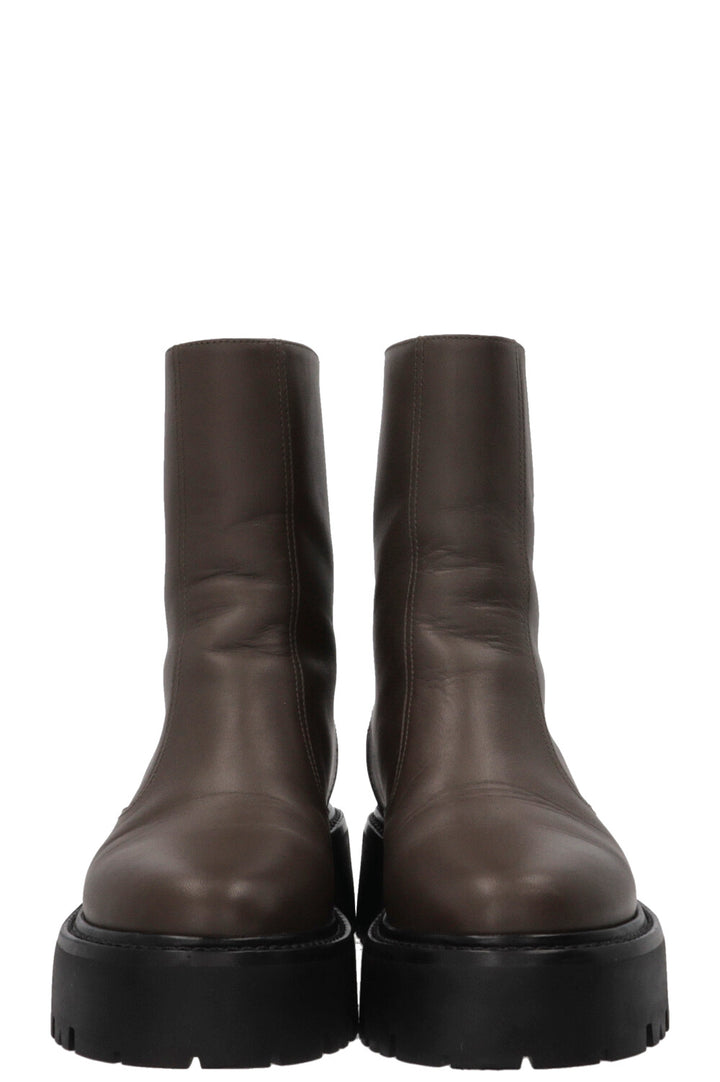 CELINE Boots Leather Khaki