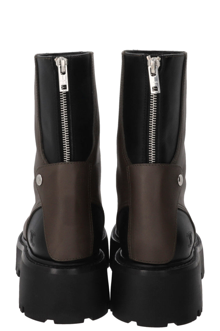 CELINE Boots Leather Khaki