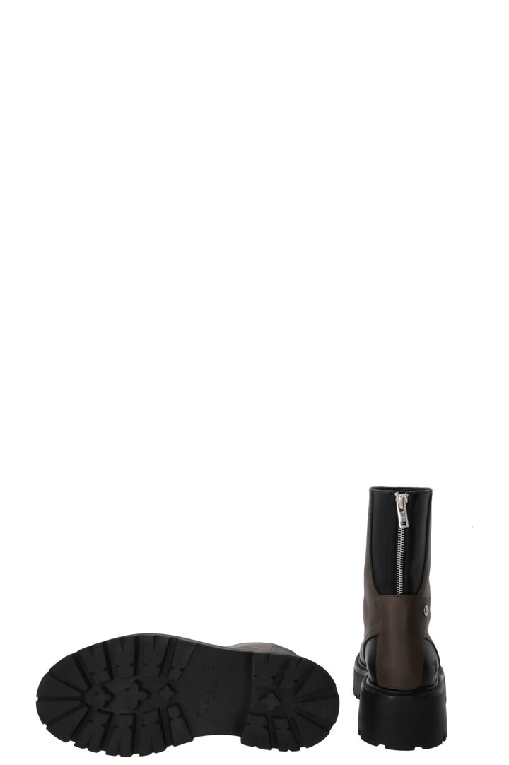 CELINE Boots Leather Khaki
