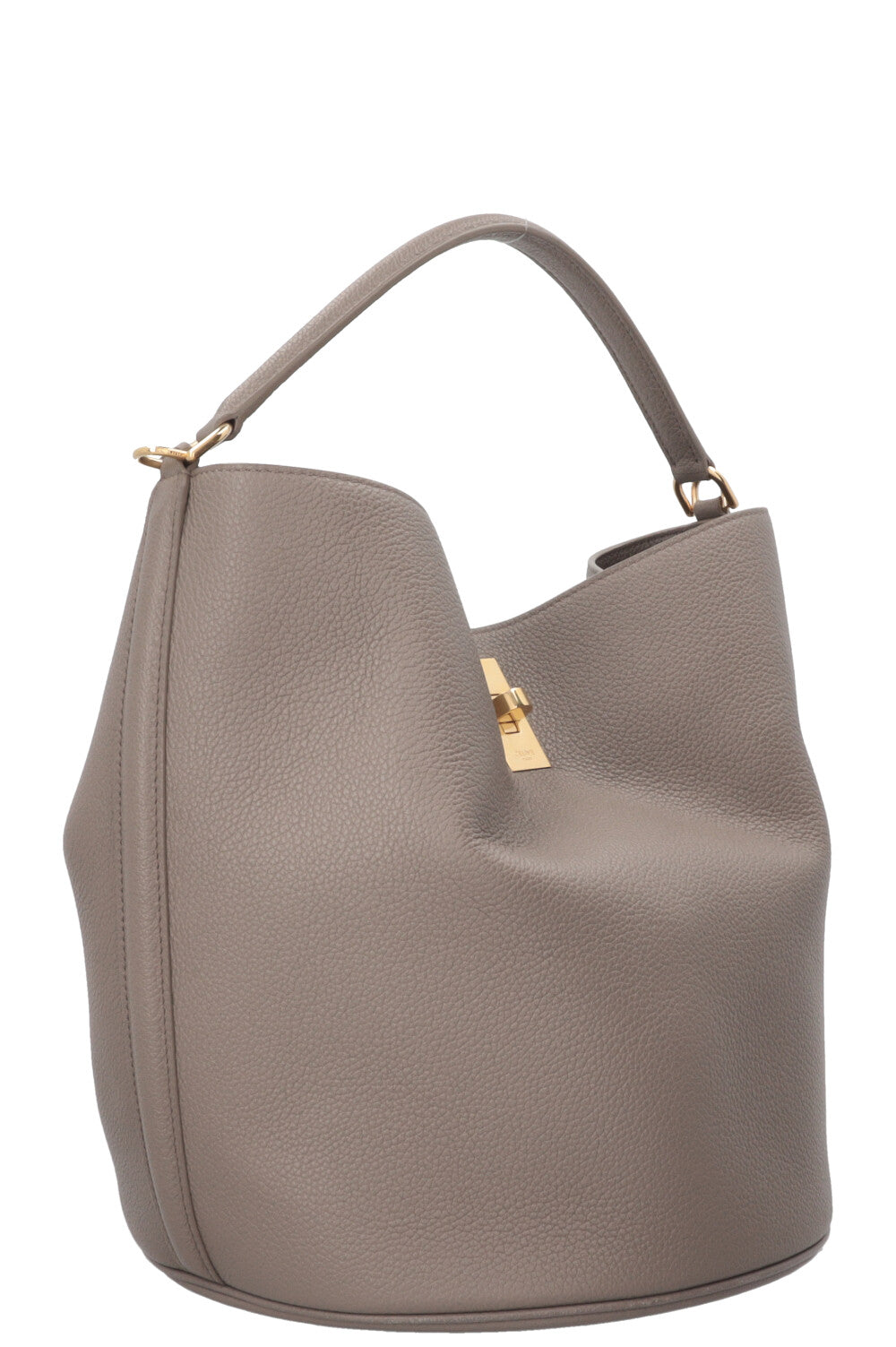 CELINE Bucket 16 Bag Leather Pebble