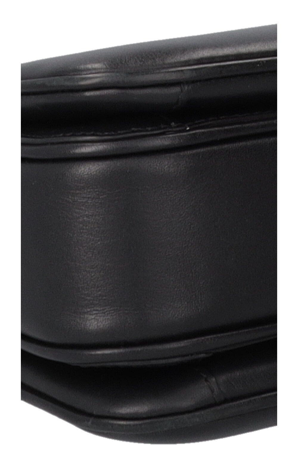 CELINE C Flap Bag Leather Black