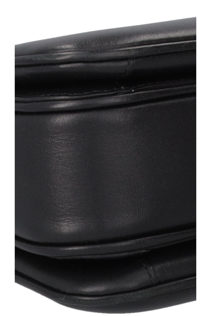 CELINE C Flap Bag Leather Black