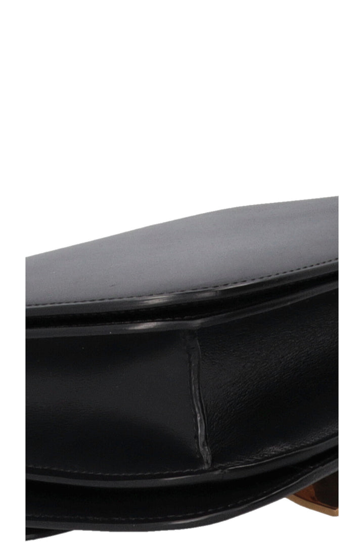CELINE Classic Medium Box Bag Leather Black