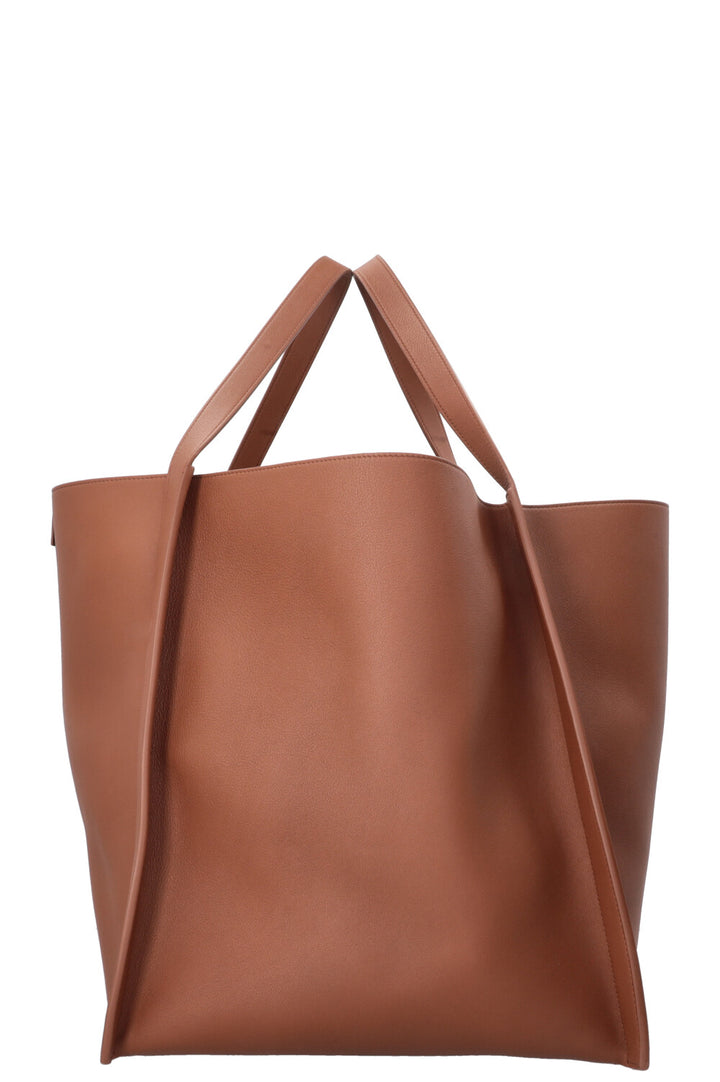 Sac Cube CELINE Moyen Cuir Souple Fauve