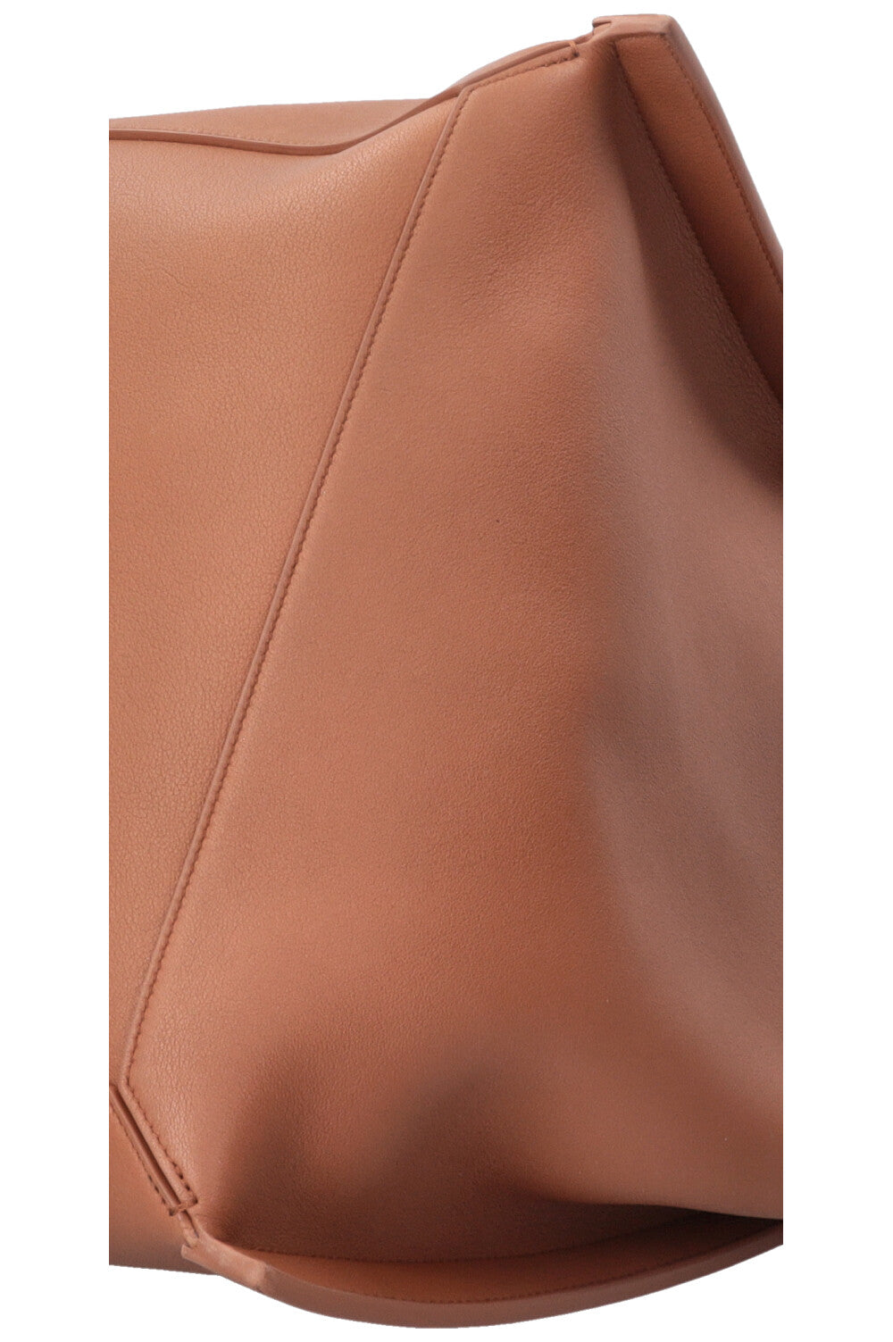 Sac Cube CELINE Moyen Cuir Souple Fauve