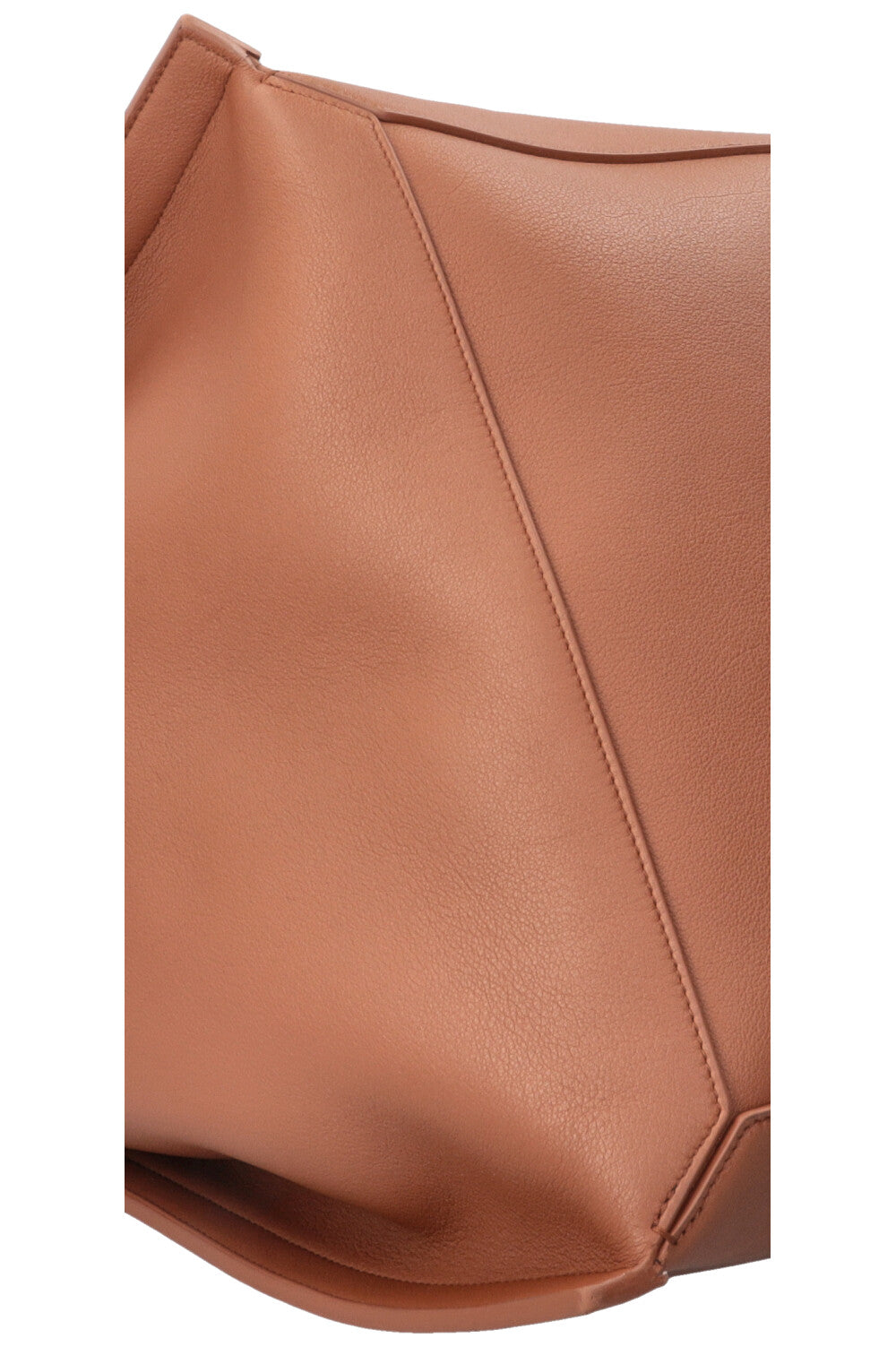 Sac Cube CELINE Moyen Cuir Souple Fauve