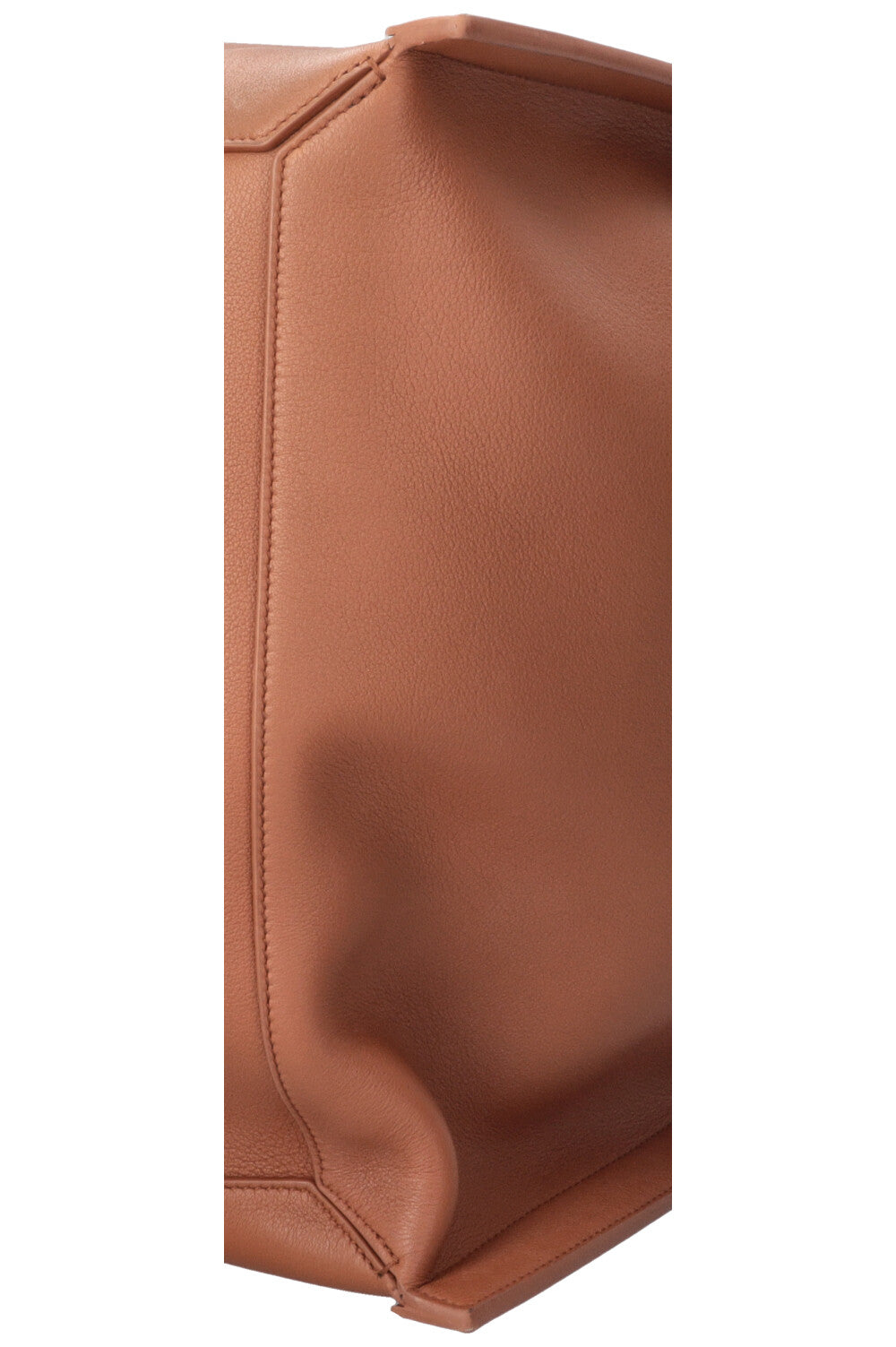 Sac Cube CELINE Moyen Cuir Souple Fauve