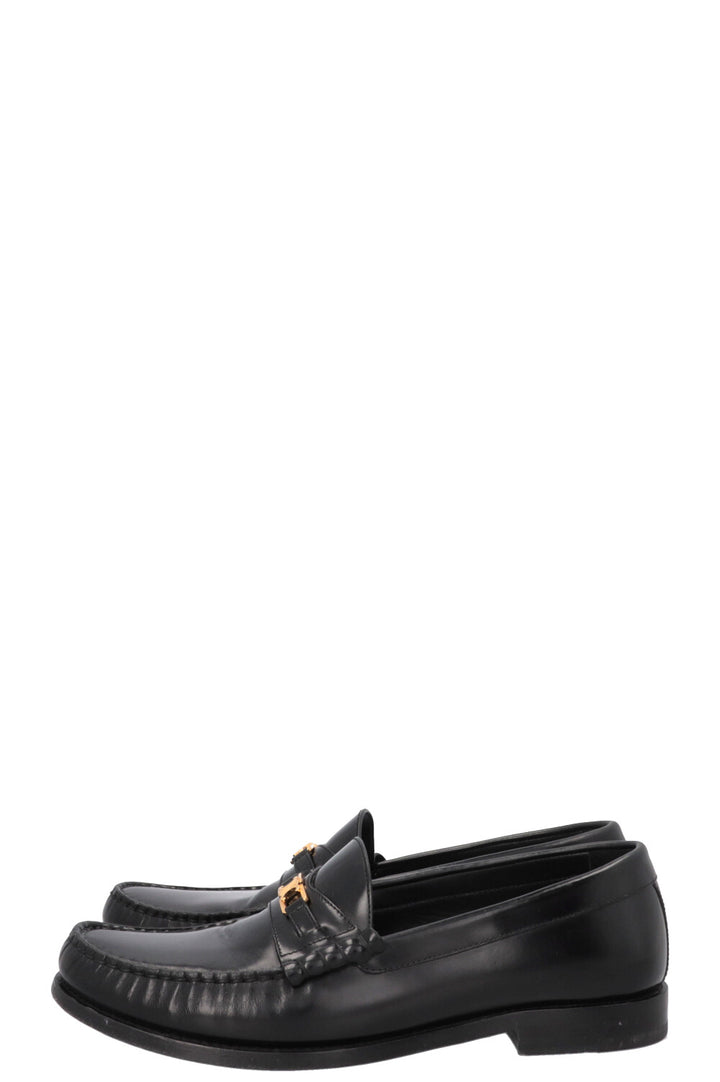 Mocassins CELINE Luco Triomphe en cuir noir