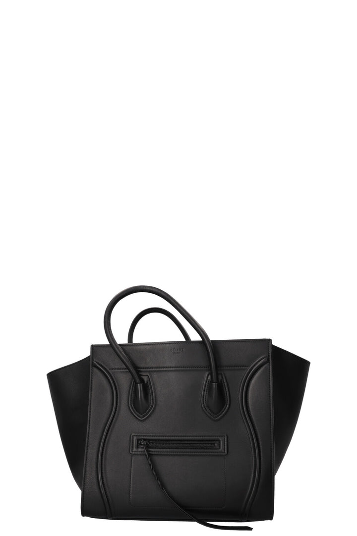 CELINE Luggage Bag Mini All Black