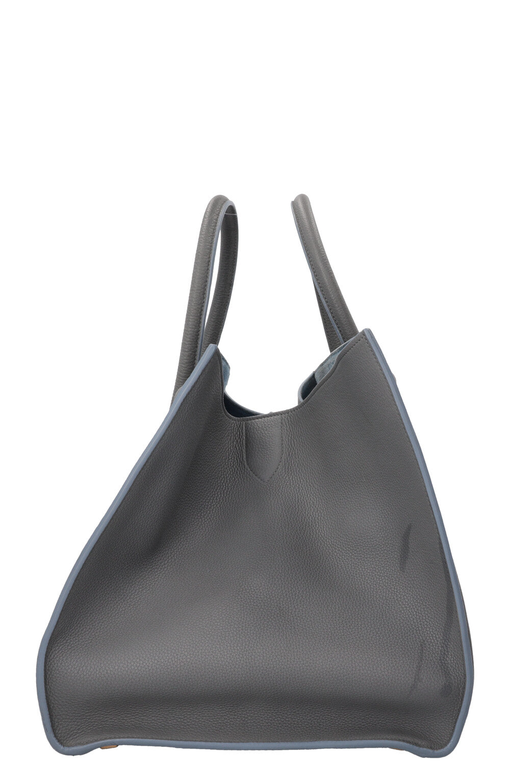 CÉLINE Sac Bagage Medium Phantom Cuir Gris
