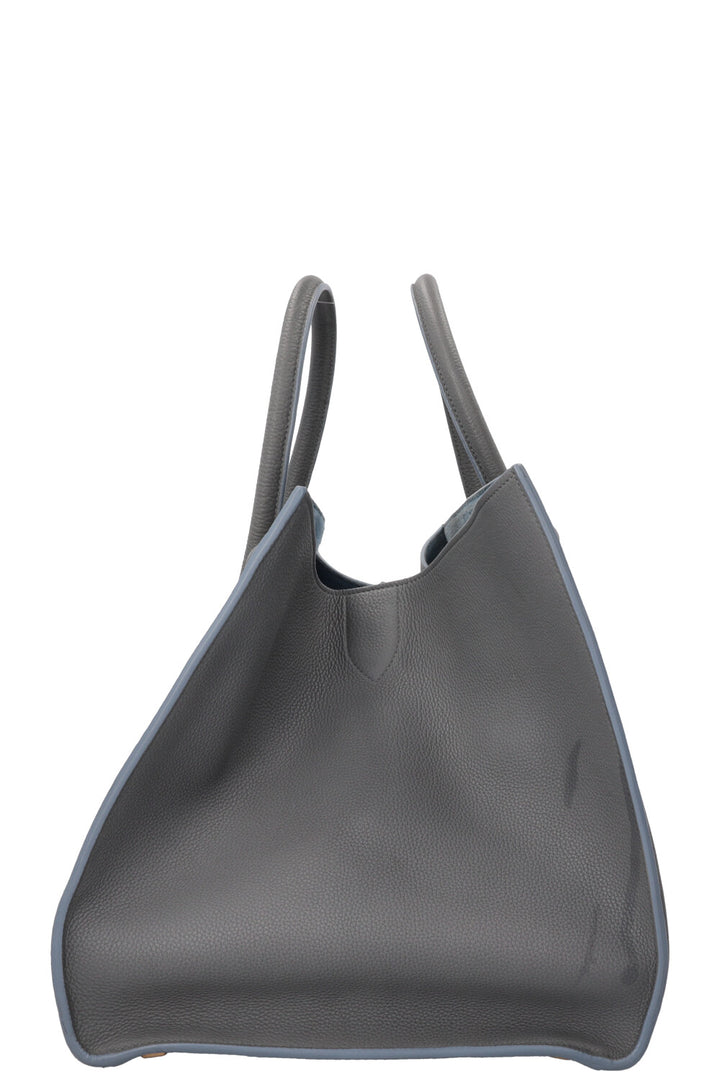 CÉLINE Sac Bagage Medium Phantom Cuir Gris