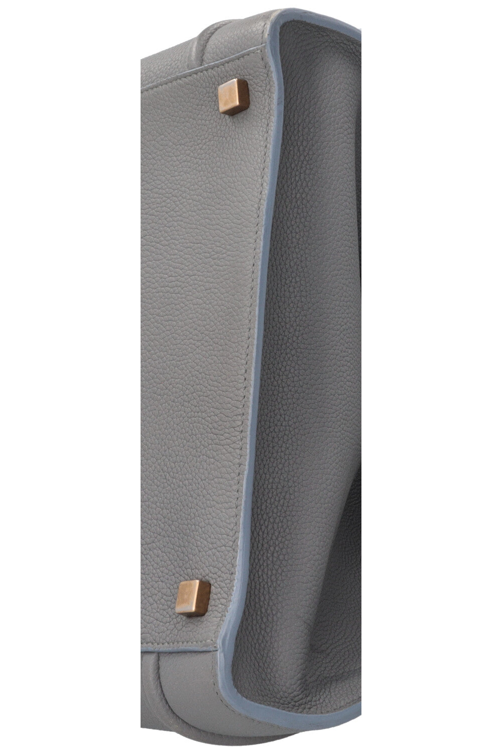 CÉLINE Sac Bagage Medium Phantom Cuir Gris