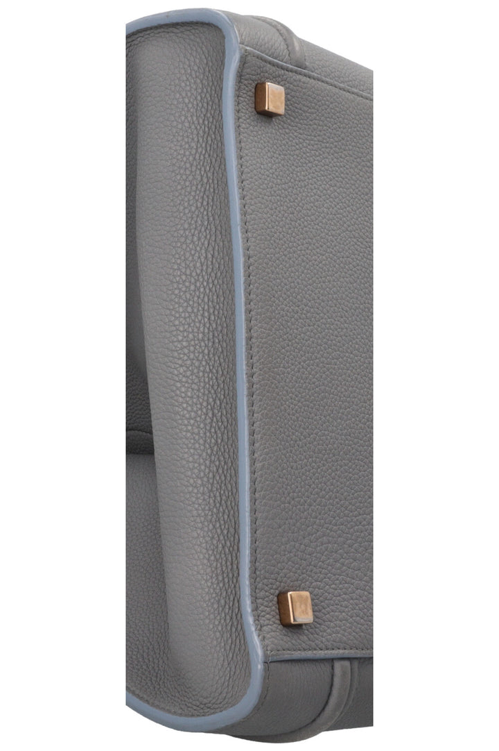 CÉLINE Sac Bagage Medium Phantom Cuir Gris