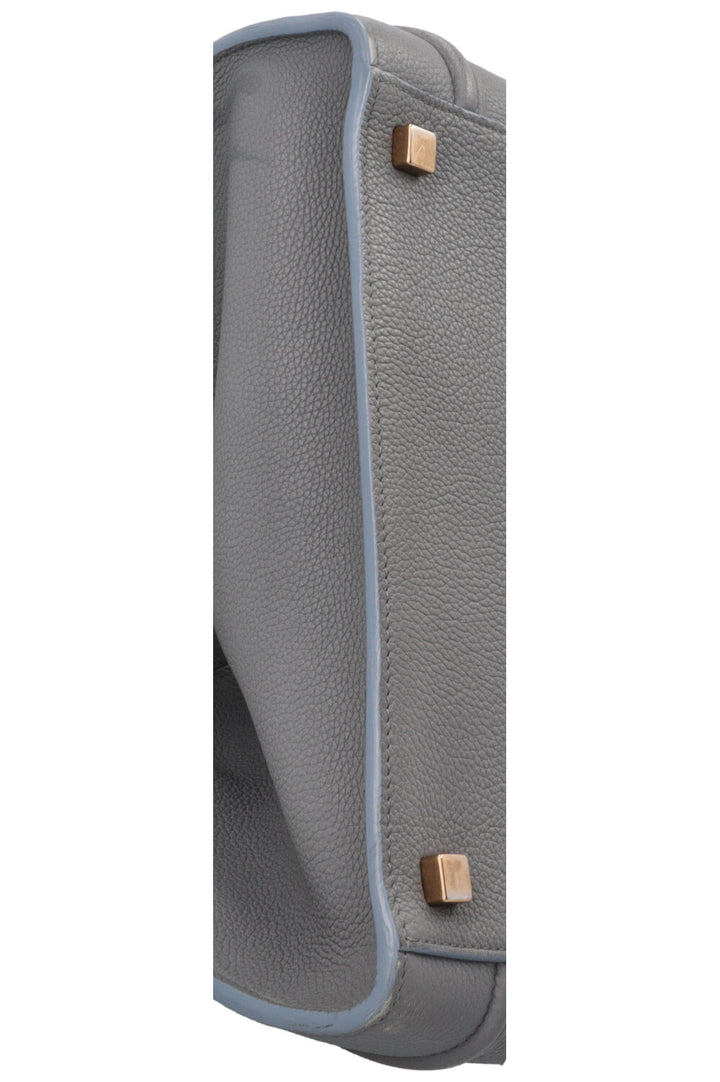 CÉLINE Sac Bagage Medium Phantom Cuir Gris