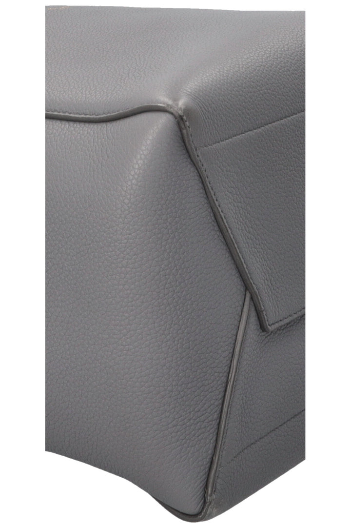 Sac CELINE Sangle moyen modèle en cuir gris