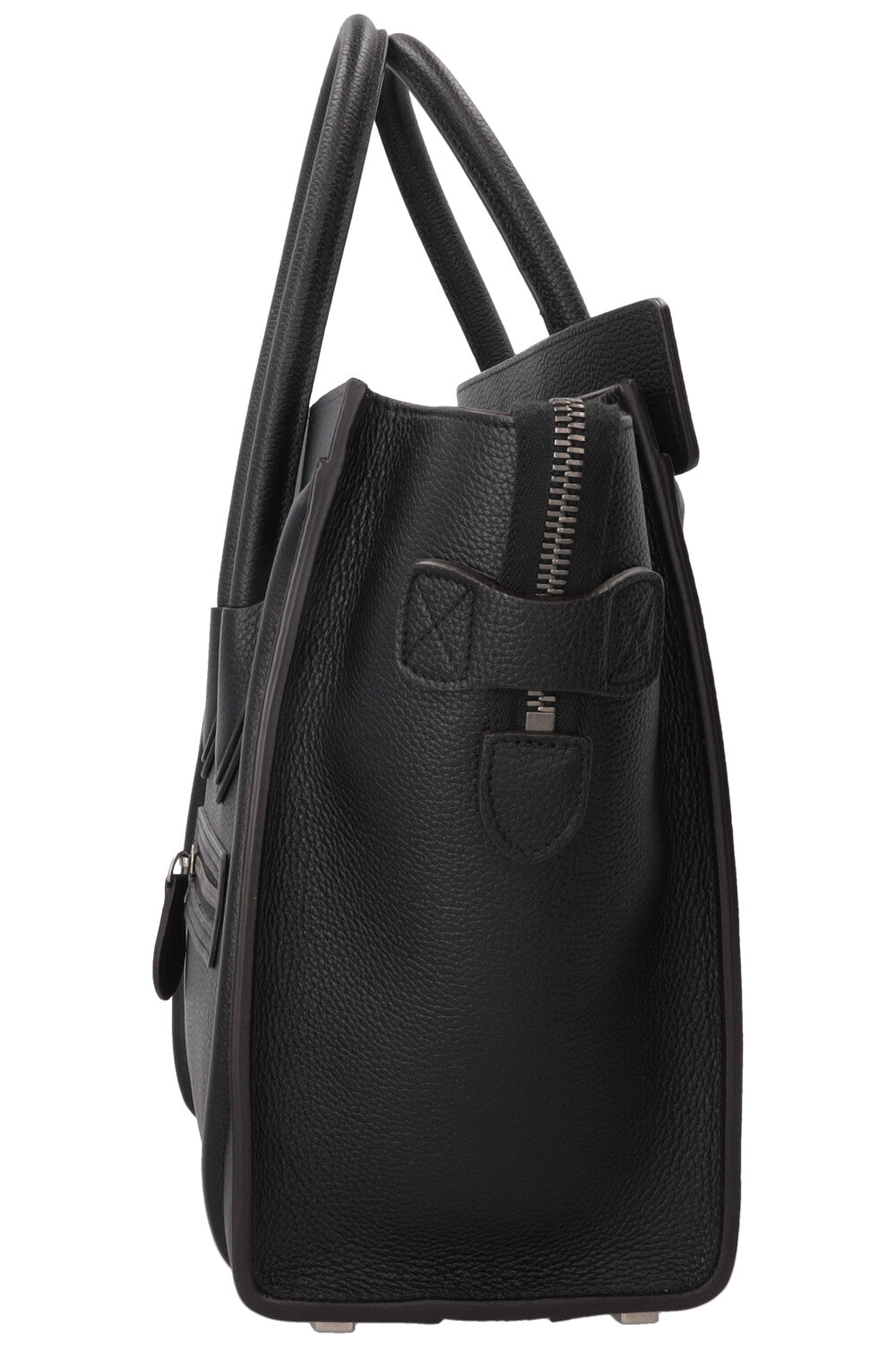 CELINE Micro Luggage Handbag Black