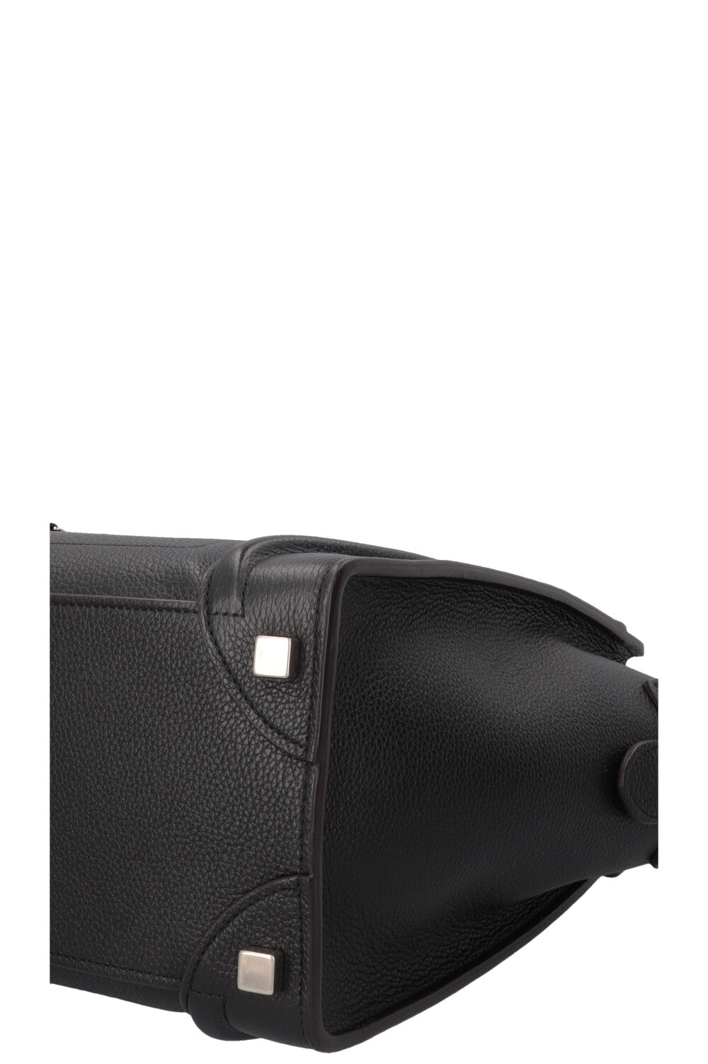CELINE Micro Luggage Handbag Black