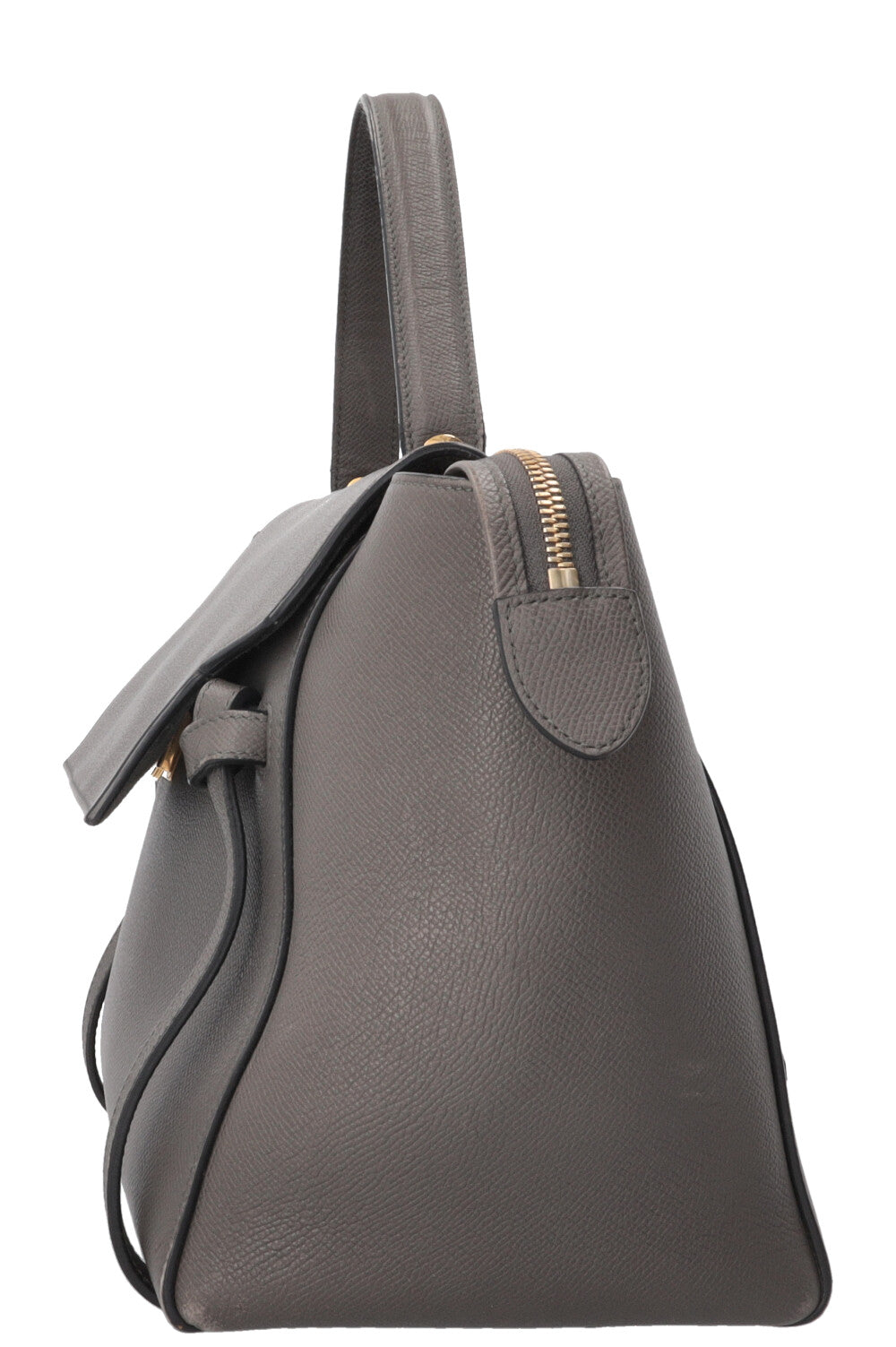 CÉLINE Mini Belt Bag Grained Leather Grey