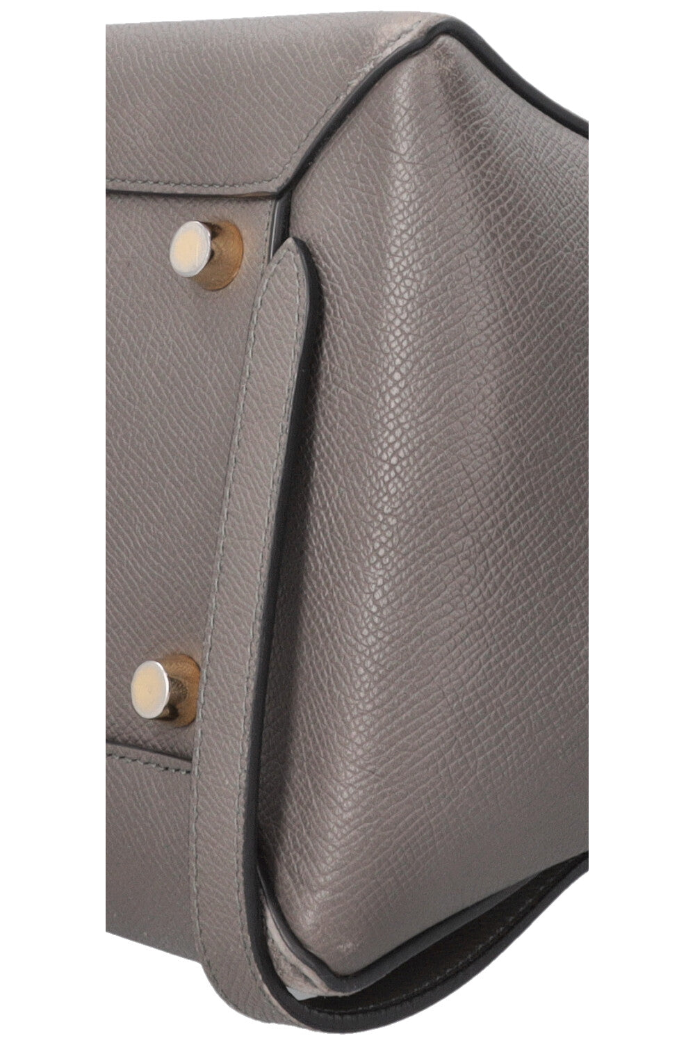 CÉLINE Mini Belt Bag Grained Leather Grey